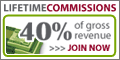 Earn lifetime commissions